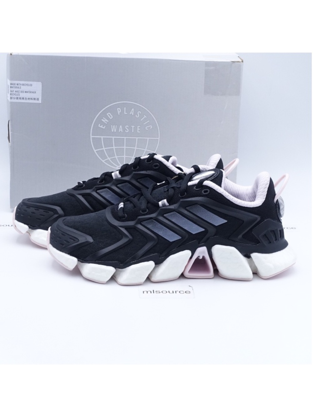 Size 7 Women's adidas Climacool BOOST Shoes GX5517 Core Black/Almost Pink
